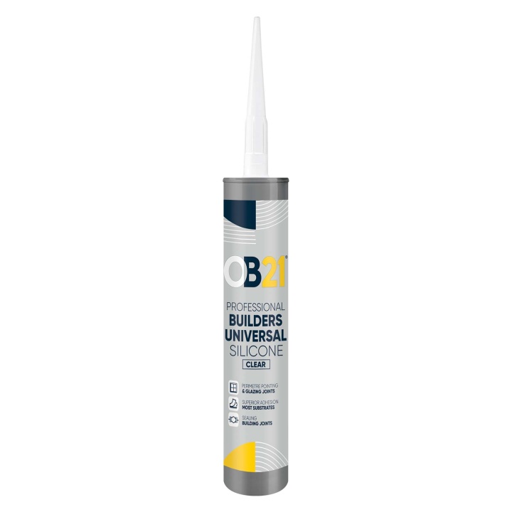 Product image for OB21 Professional Builders Universal Silicone 310ml White