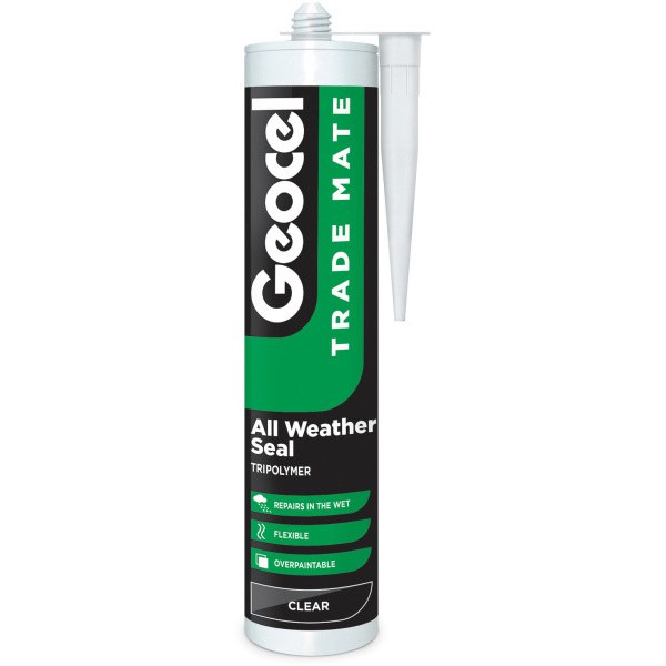 Product image for Geocel Trade Mate All Weather Sealant Clear 310ml
