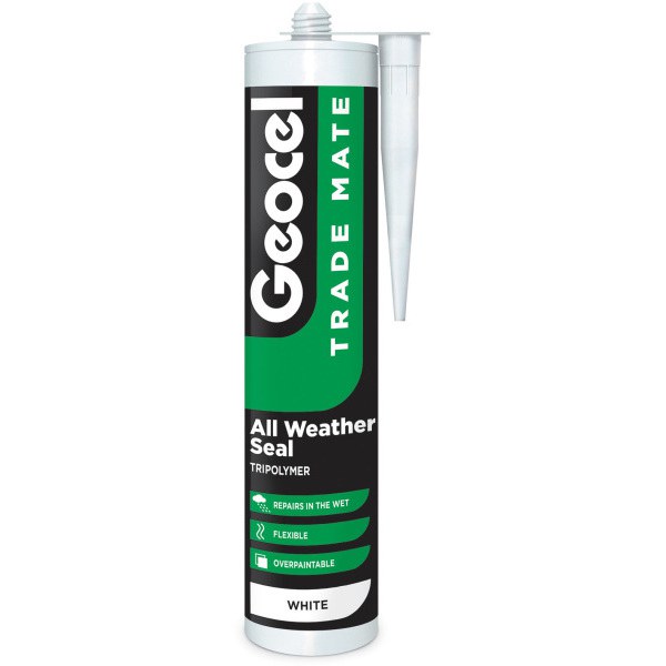 Product image for Geocel Trade Mate All Weather Sealant White 310ml