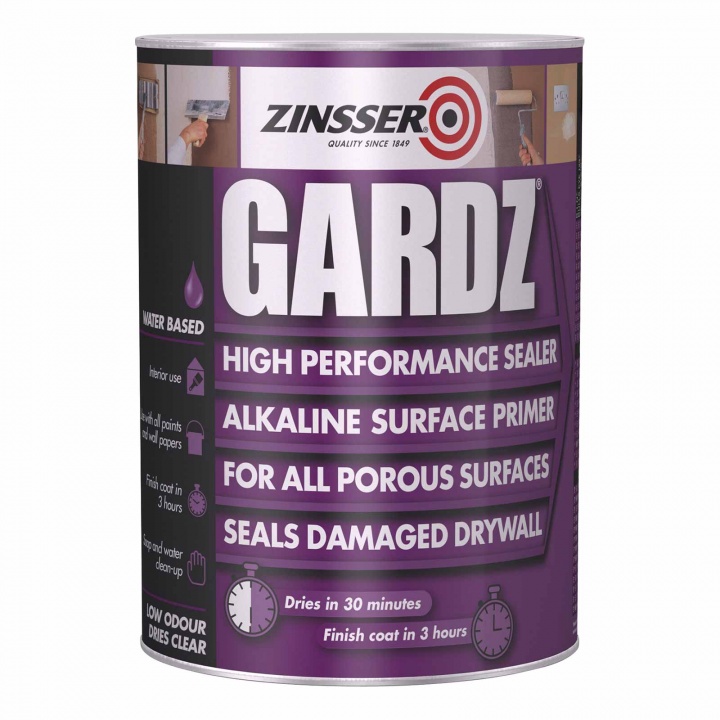 Product image for Zinsser Gardz Damaged Surface Sealer 1ltr