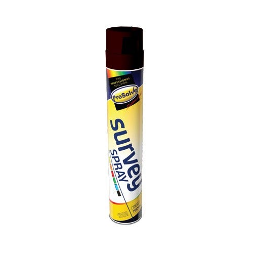 Product image for ProSolve Black Survey Spray Paint 750ml