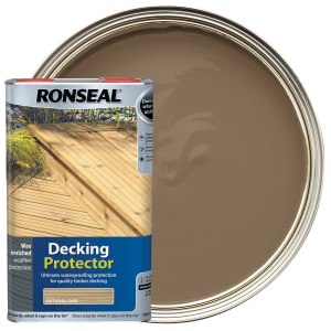 Product image for Ronseal Decking Protector Natural Oak 5ltr
