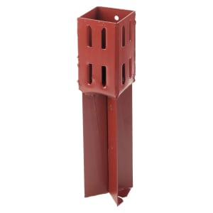 Product image for Metpost 75mm X 75mm Post Support Concrete In Wedge Grip