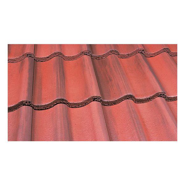 Product image for Marley Double Roman Roof Tile Old English Dark Red