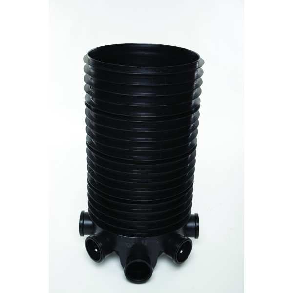 Product image for Polypipe ICDB3 110mm Inspect Chamber Base Unit +4 Risers