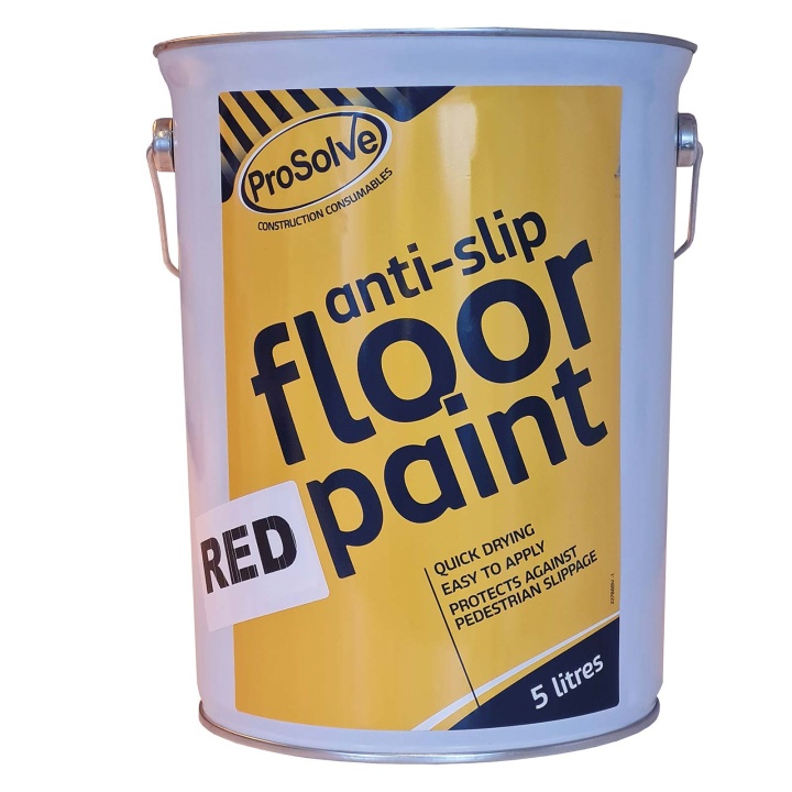Product image for Anti Slip Floor Paint x 5 Litre Red