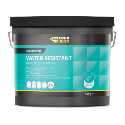 Product image for 702 Water Resistant Tile Adhesive 16Kg / 10 Litre