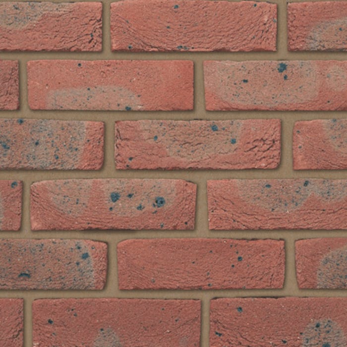Product image for Grosvenor Stock Facing Brick 65mm x 215mm x 102mm (Pack of 430) County Mixture