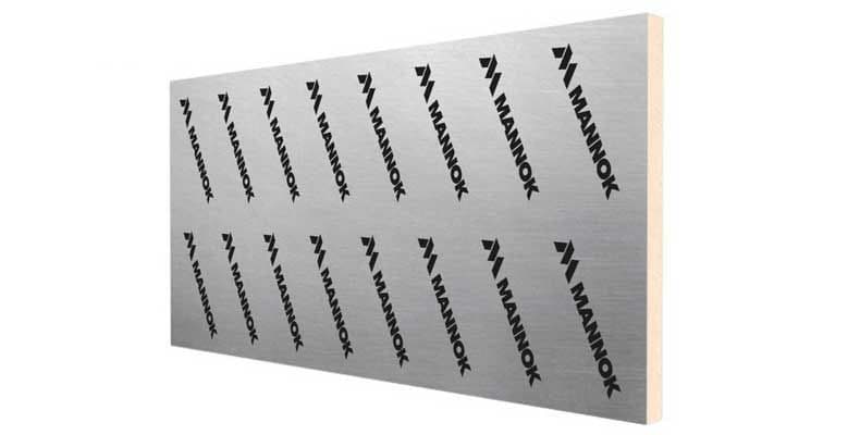 Product image for Mannok Therm PIR Insulation board 2.4m x 1.2m 120mm