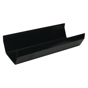 Product image for Square Gutter 114mm Range Black / 4m