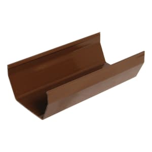 Product image for Square Gutter 114mm Range Brown / 4m