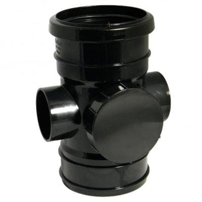 Product image for 110mm Soil Access Socket/Solvent SP275 Grey