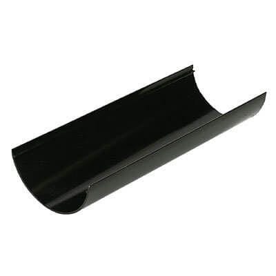 Product image for Half Round Gutter 76mm x 2m Grey