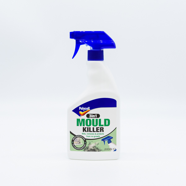 Product image for Polycell 3 In 1 Mould Killer 500ml Spray 6033780