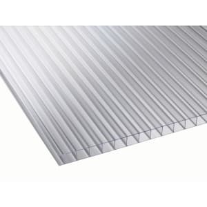 Product image for Axiome 10mm Clear Polycarbonate Sheet 2500mm x 1050mm
