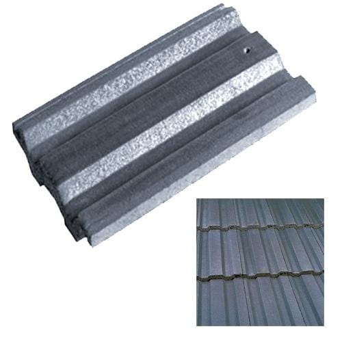Product image for Marley Ludlow Plus Concrete Roof Tiles 101 Grey - Smooth (Band of 43)