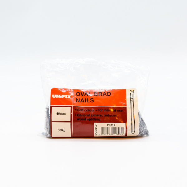 Image of Buildbase 40mm 500g Pack Oval Nails