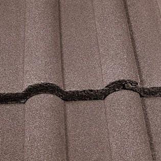 Image of Marley Double Roman Concrete Roof Tiles 103 Grey (Band of 32)