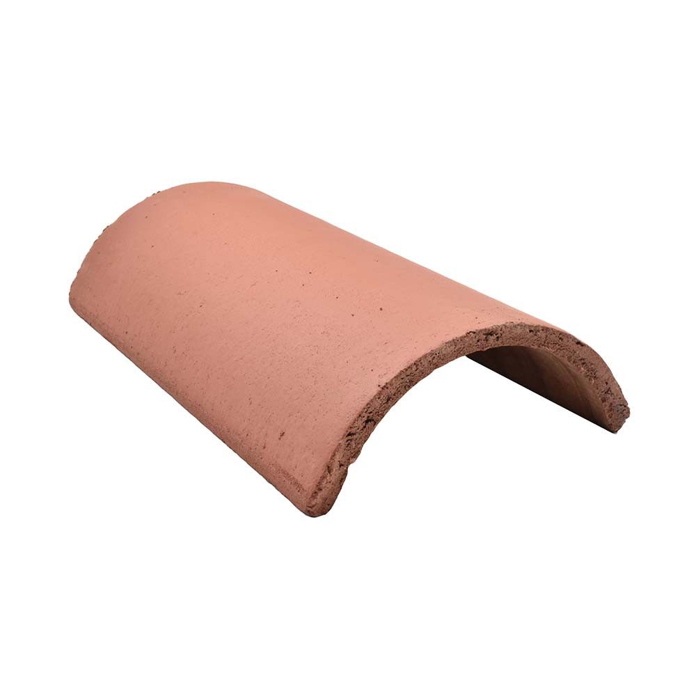 Image of Sandtoft Concrete Half Round Ridge Tiles Terracotta