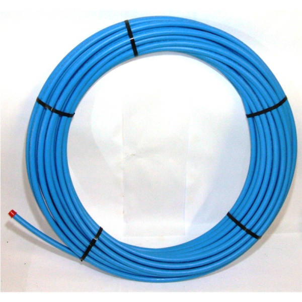 Product image for Polypipe MDPE Pipe Blue Coil 150 20mm