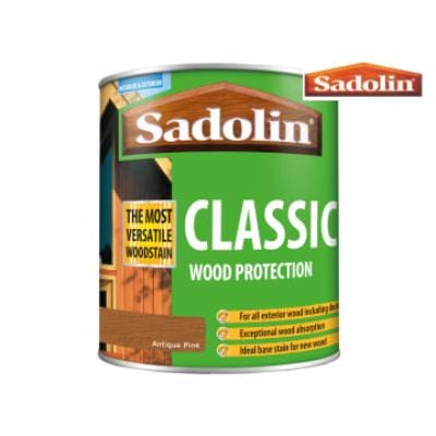 Product image for Sadolin Classic Wood Protection Ebony / 1 Litre