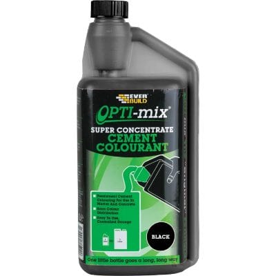 Product image for Everbuild Opti Mix Cement Colourant x 1 Litre - Black