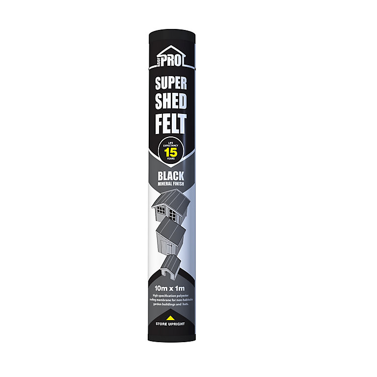 Image of Roof Pro Super Shed Felt 10m x 1m (10m2) Black