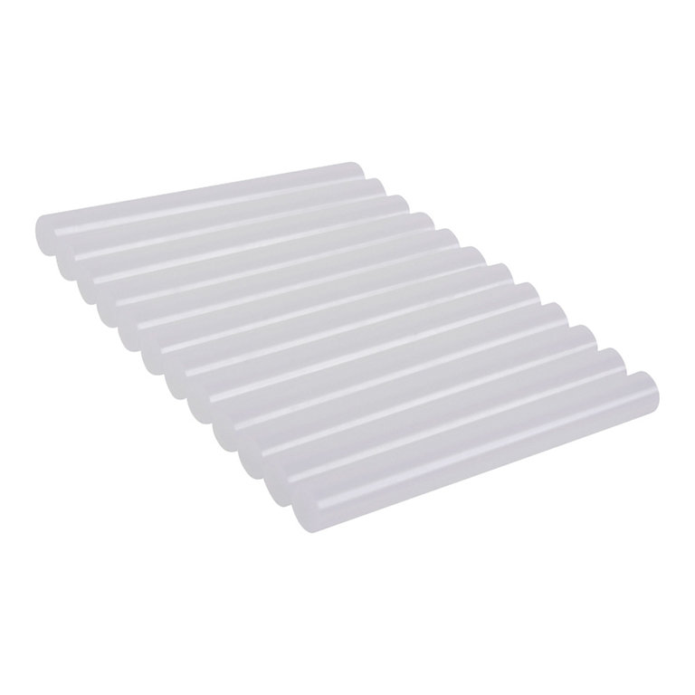 Image of Mac Allister Clear Glue stick (Dia)11mm, Pack of 12