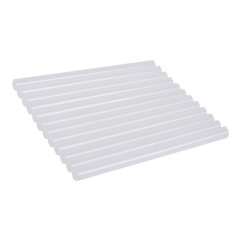 Product image for Mac Allister Clear Glue stick (Dia)7mm, Pack of 12