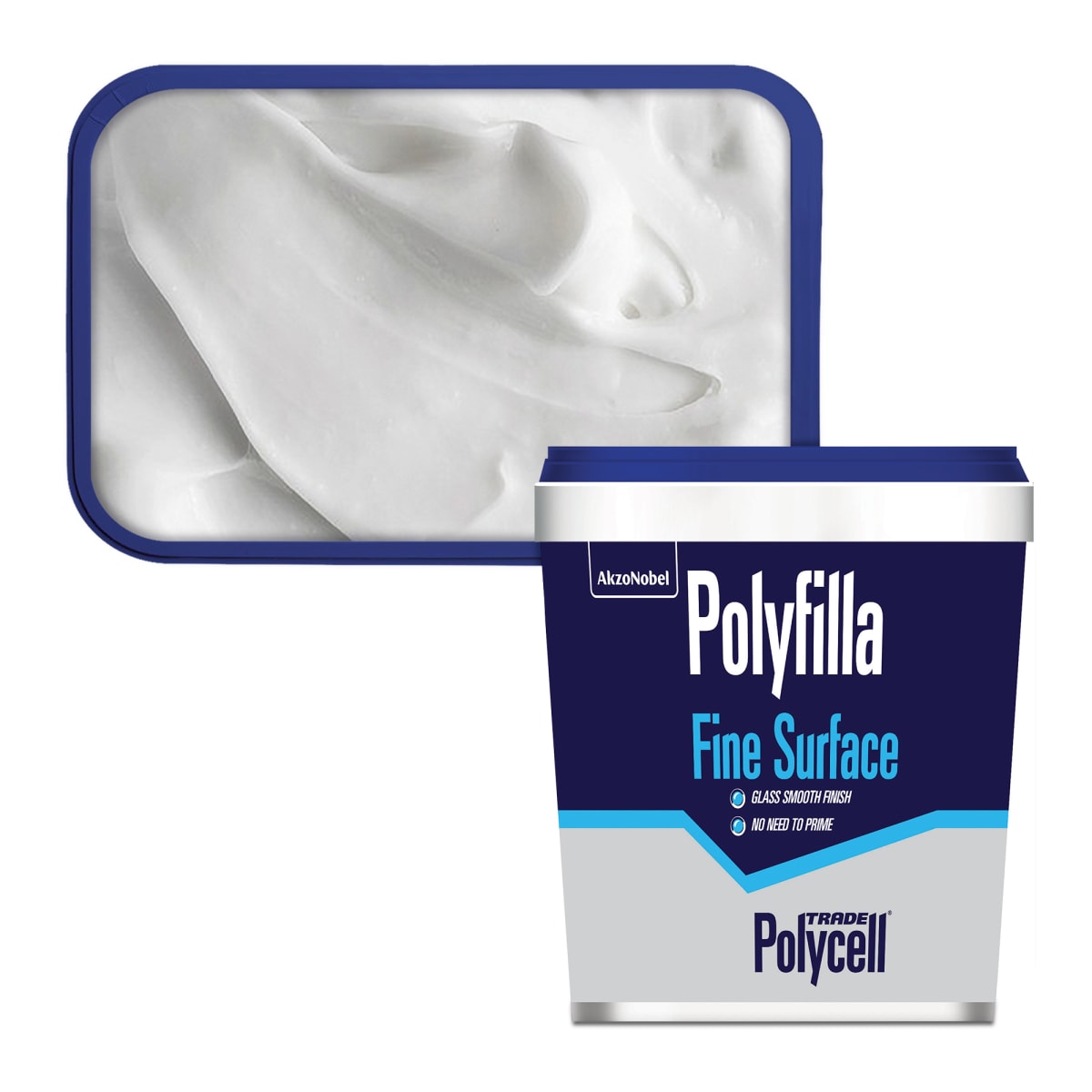 Product image for Polycell Trade Fine Surface Decorators 1.75kg