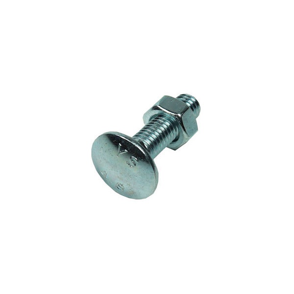 Product image for OJ Unifix Cup Square Hex Bolt&nut BZP M10x130mm(5)