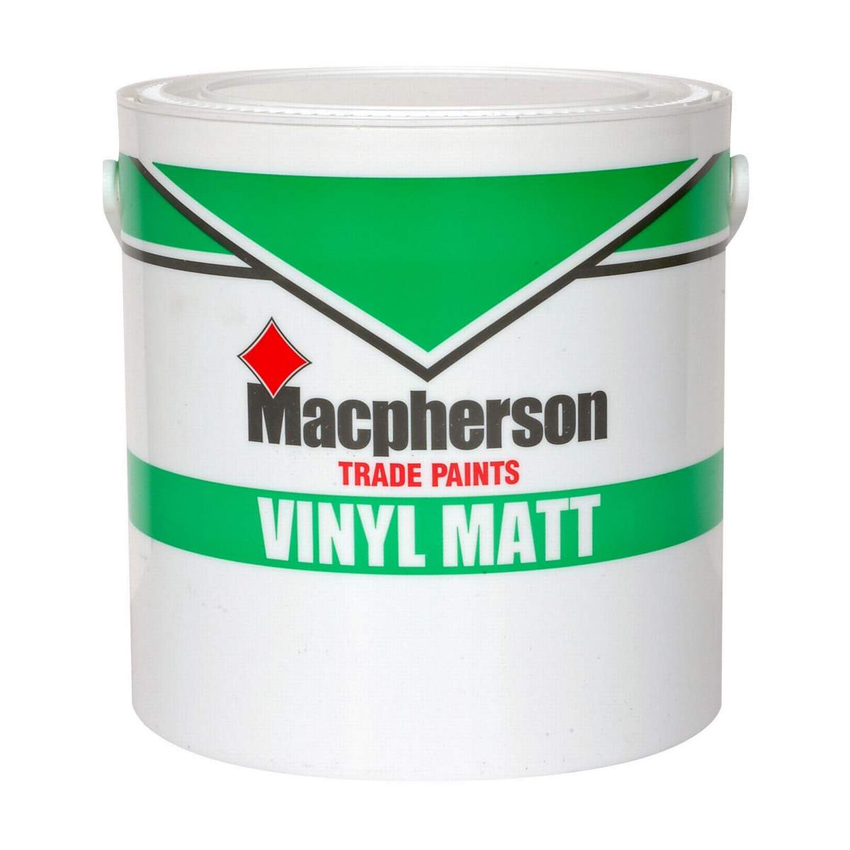 Product image for Macpherson Trade Vinyl Matt Brilliant White 2.5L
