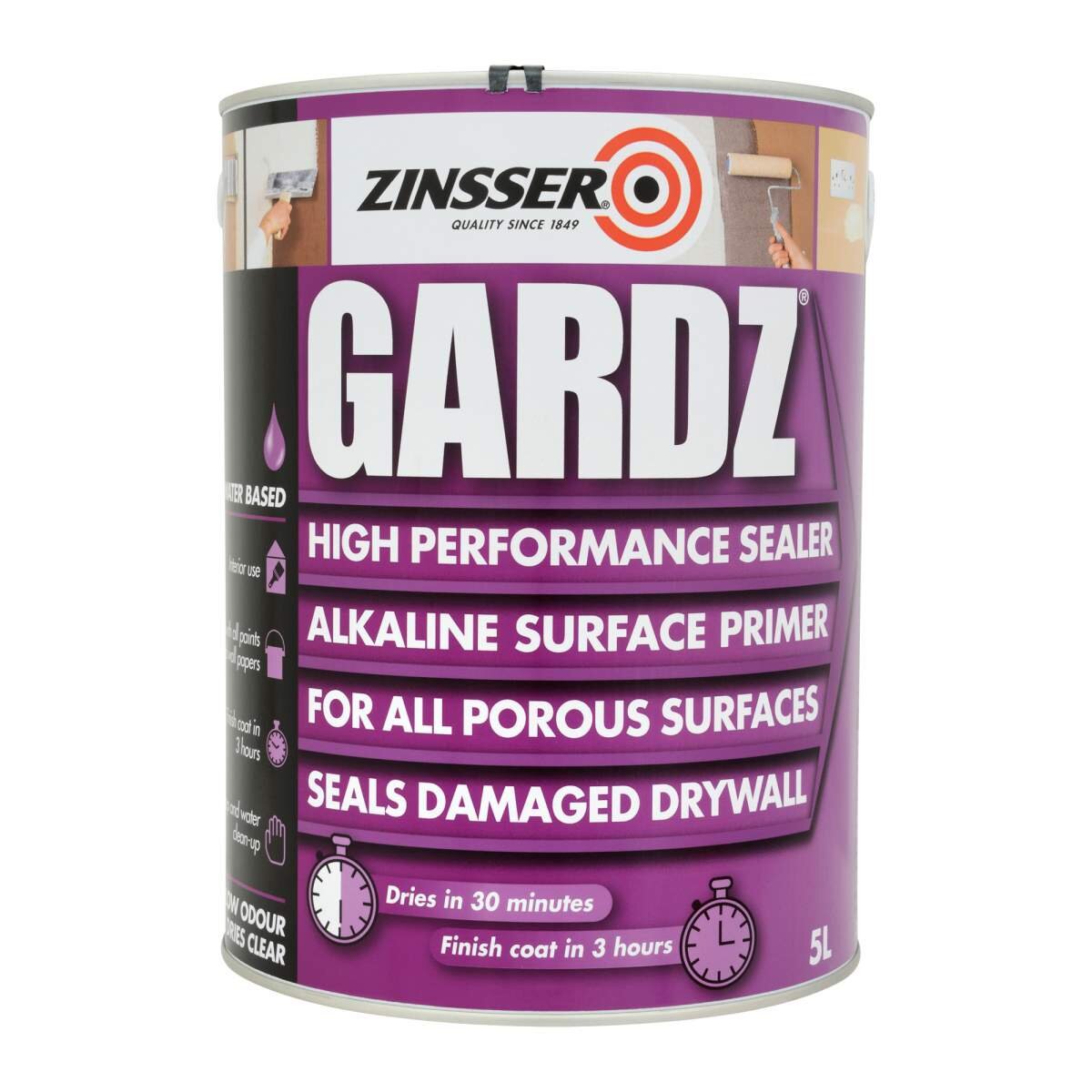 Product image for Zinsser Gardz-2.5 L 2.5L