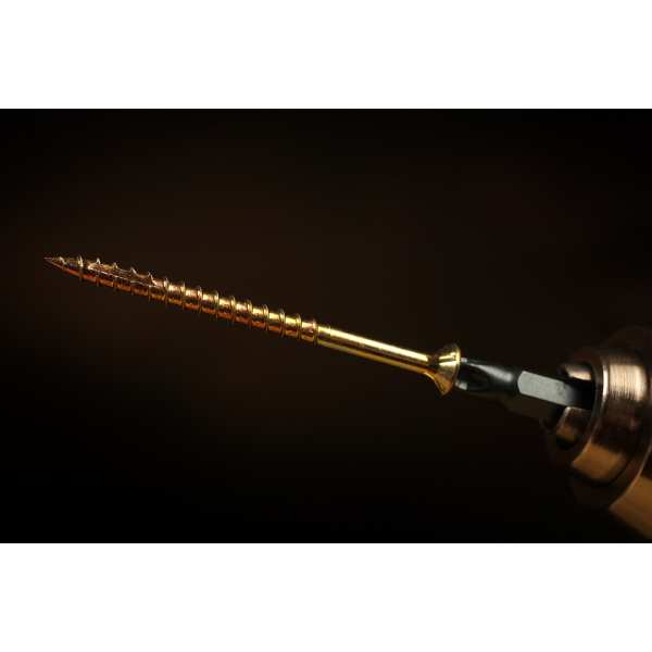 Product image for Ulti-mate® II Woodscrews (zinc & Yellow) - 4.5 X 50mm (200)