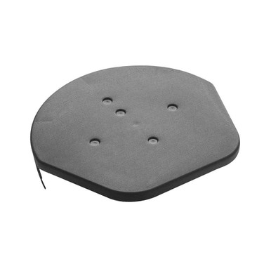 Product image for Klober Dry Ridge End Cap, Half Round, Brown, (Pair)