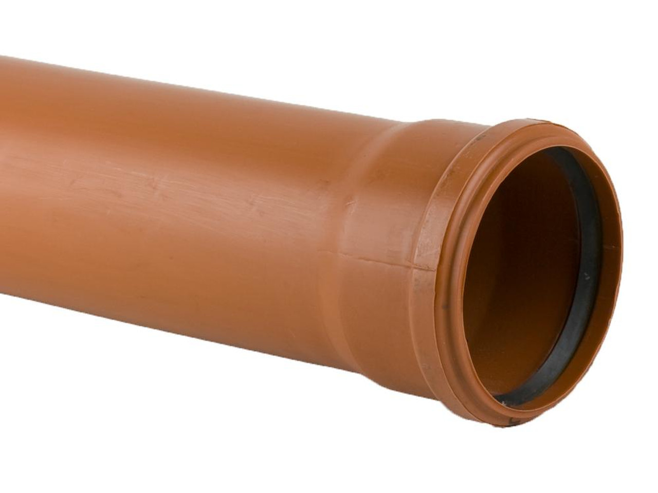 Product image for Polypipe Pipe UG462 110mm Single Socket 6m