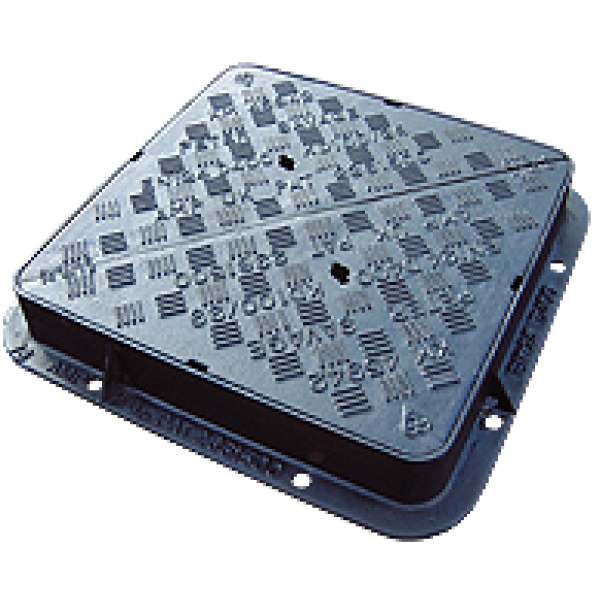 Product image for Savage Manhole Cover D/tri KD100 D400 600x600x100