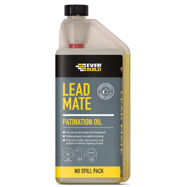 Product image for EVERBUILD LEADMATE PATINATION OIL 1l PATOIL1