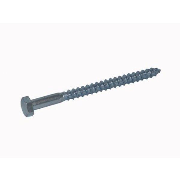 Product image for BZP COACH SCREWS HEX HEAD M10 x 75mm OJ480398