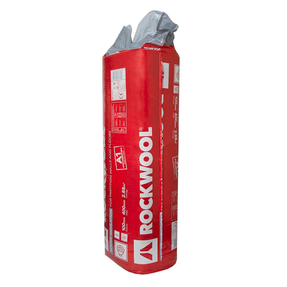 Product image for Rockwool Sound Insulation Slab 1200x400x100mm