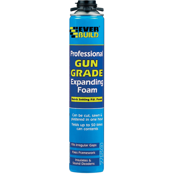 Product image for Everbuild Gun Grade Expanding Foam 750ml