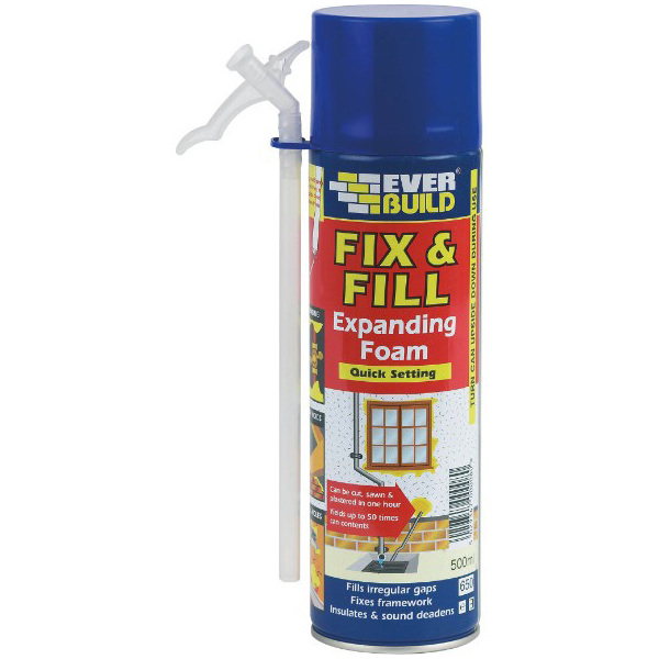 Image of EVERBUILD FIX & FILL FOAM 500ml EVFF5