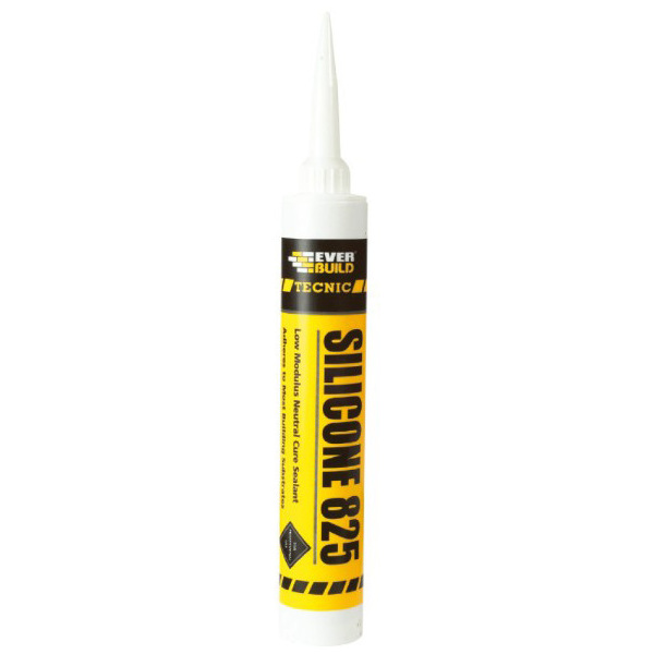 Product image for EVERBUILD 825 LMN SILICONE 380ml DARK ANTHRACITE RAL 7016 825DKANTH