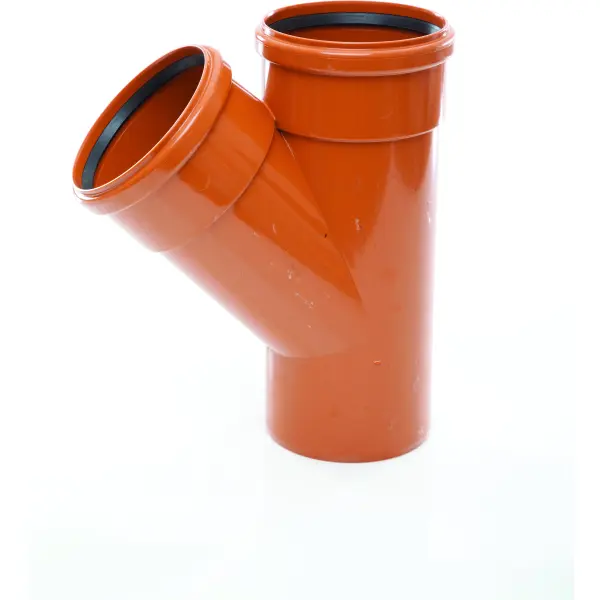 Product image for Polypipe Equal Junction UG406 110mm 45deg Double Skt