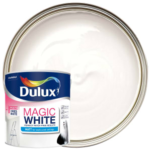 Product image for DULUX MAGIC WHITE MATT 2.5l 5275002