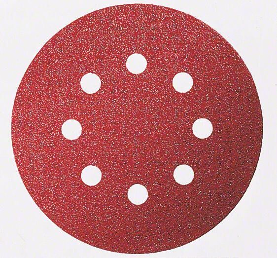 Image of Bosch Pk/6 125mm Orbit Sander Disc Mix 2608605112