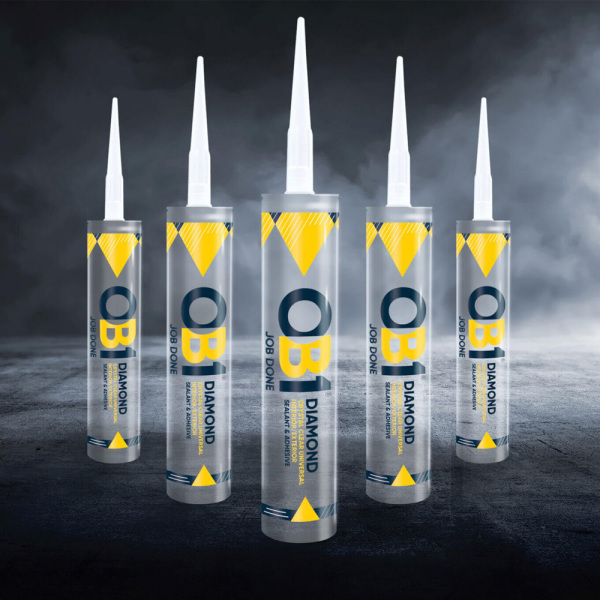 Product image for OB1 Diamond Crystal Clear Universal Sealant & Adhesive 290ml