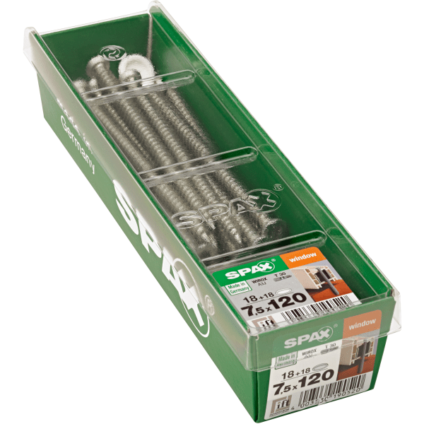 Product image for Spax Frame Anchor Screw - Full Thread - Wirox Coated 7.5 X 120mm