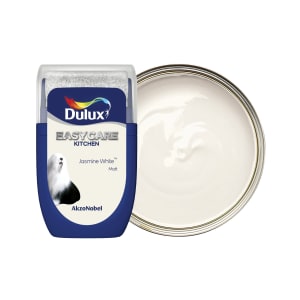 Product image for Dulux Easycare Kitchen Paint Tester Pot Jasmine White - 30ml