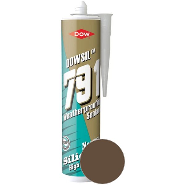 Image of Geocel Dowsil 791 Weatherproofing Sealant Brown 310ml